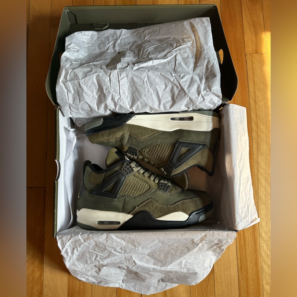 Air Jordan 4 “Craft” Medium Olive 2023